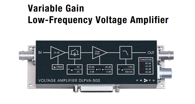 單端雙極性低頻電壓放大器DLPVA-500-B-S德國FEM